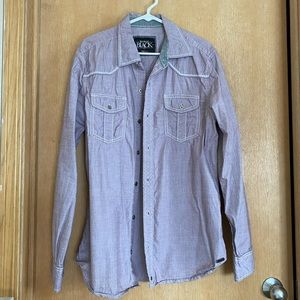 Buckle button down shirt